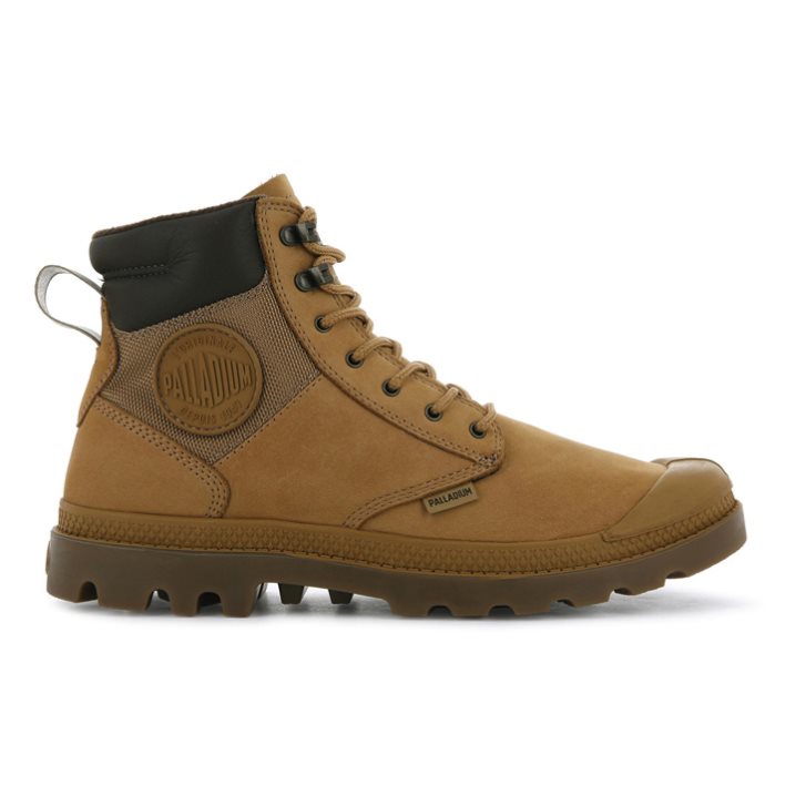 Dámské Boty Palladium Pampa Shield WP+ LUX Hnědé | CZ VYD-94U